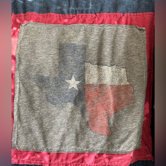 Upcycled Texas Denim Shirt - Picture 3 of 4